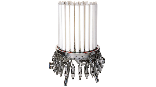 Sterile beer filtration system